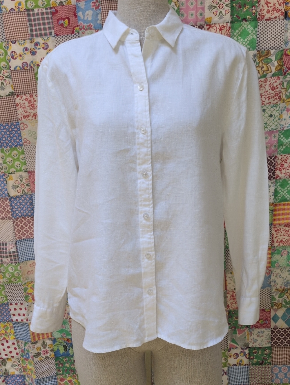 Tommy Bahama White Linen Shirt - Picture 2 of 10
